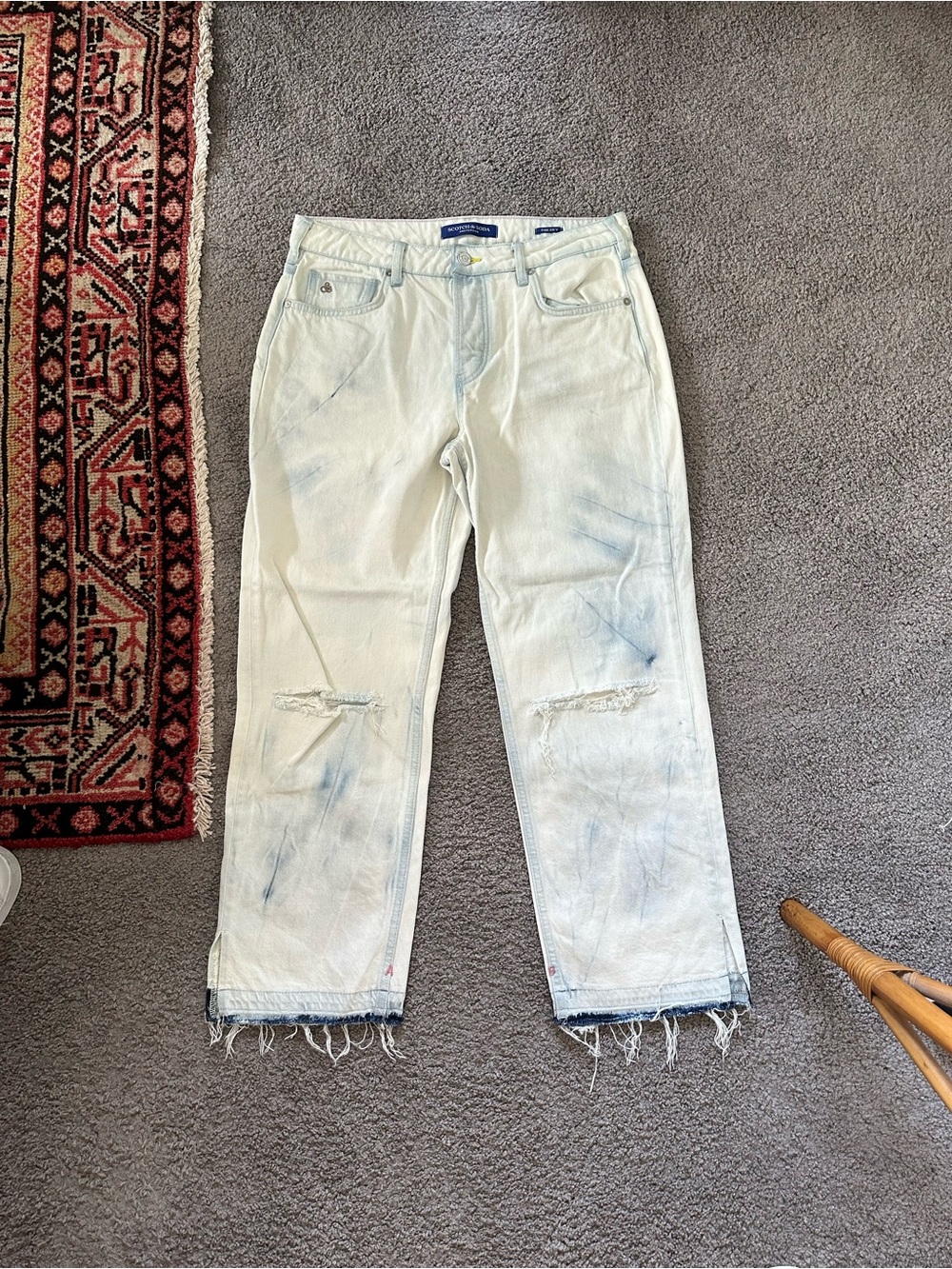 Scotch & Soda The Sky Straight Leg Jeans